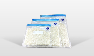 Vacuum zipper bag