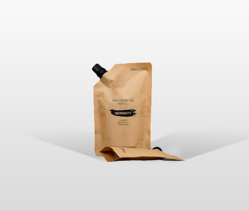 Kraft paper pouch