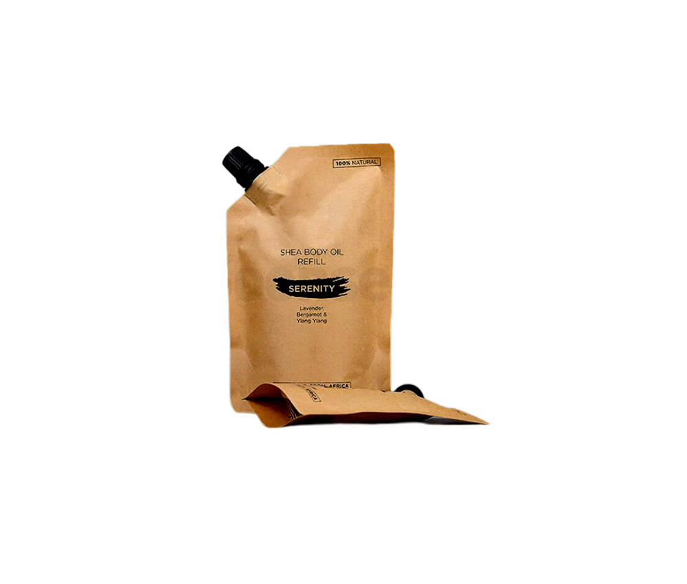 Kraft paper pouch