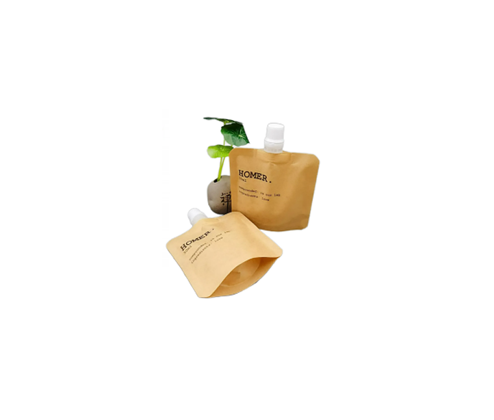 Kraft paper pouch