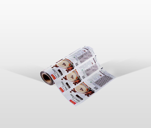 Flexible packaging film roll