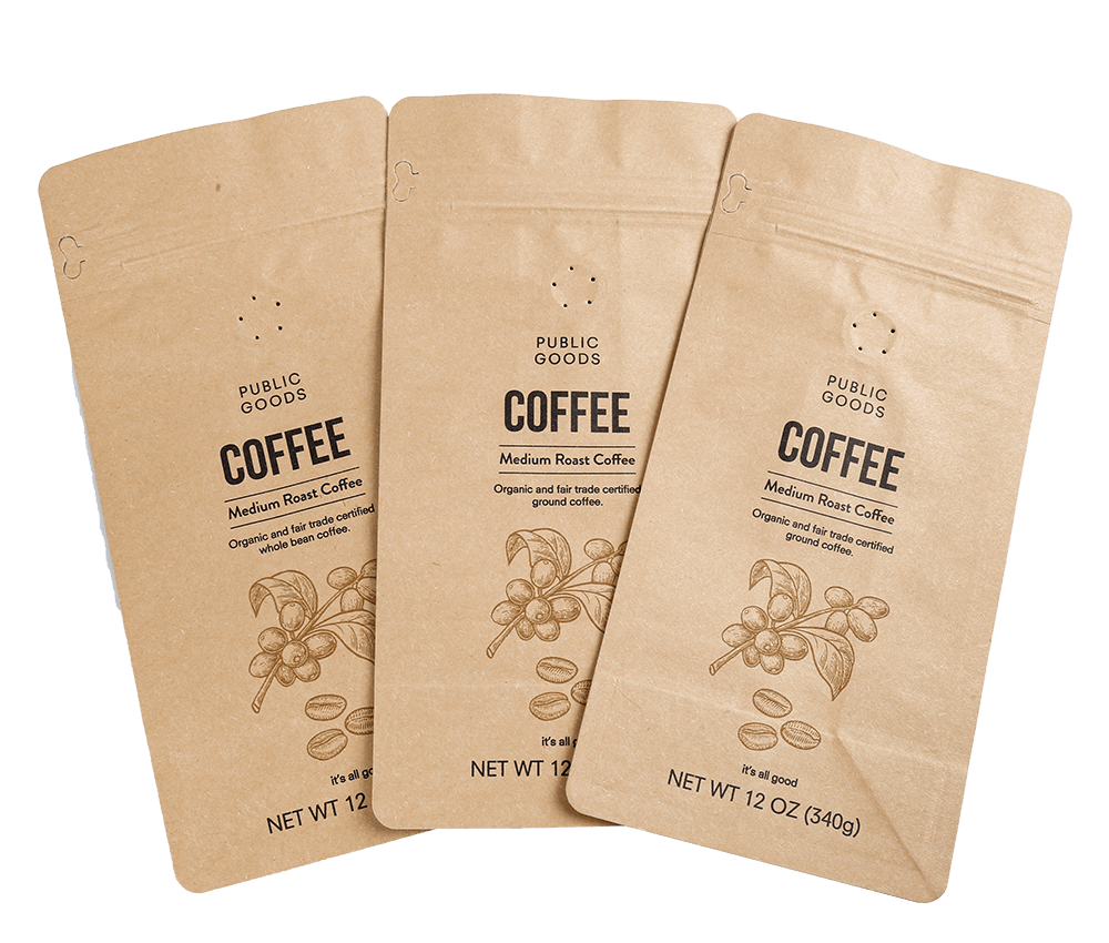 coffee grinds pouches Manufacturing