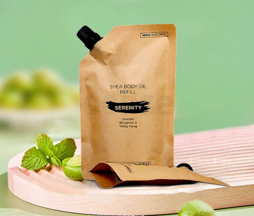 Kraft paper pouch