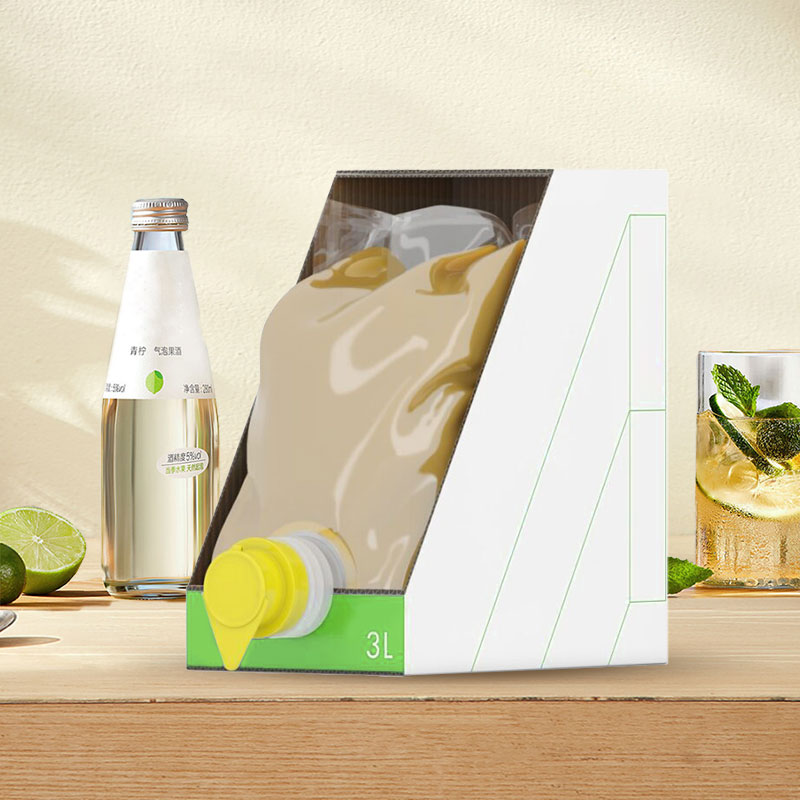 Efficient protection, easily carry: new choice of liquid packaging bag.juice bag in box company